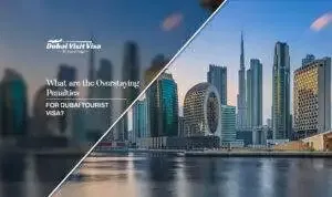 Dubai tourist visa | UAE visa overstay penalty blog banner by Apply Dubai Visit Visa