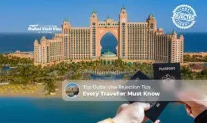 Dubai visa rejection tips | Dubai visa rejection reasons and prevention Blog Banner by Apply Dubai Visit Visa