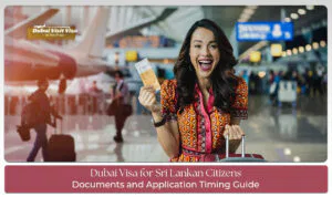 Sri Lankan traveler applying Dubai visa