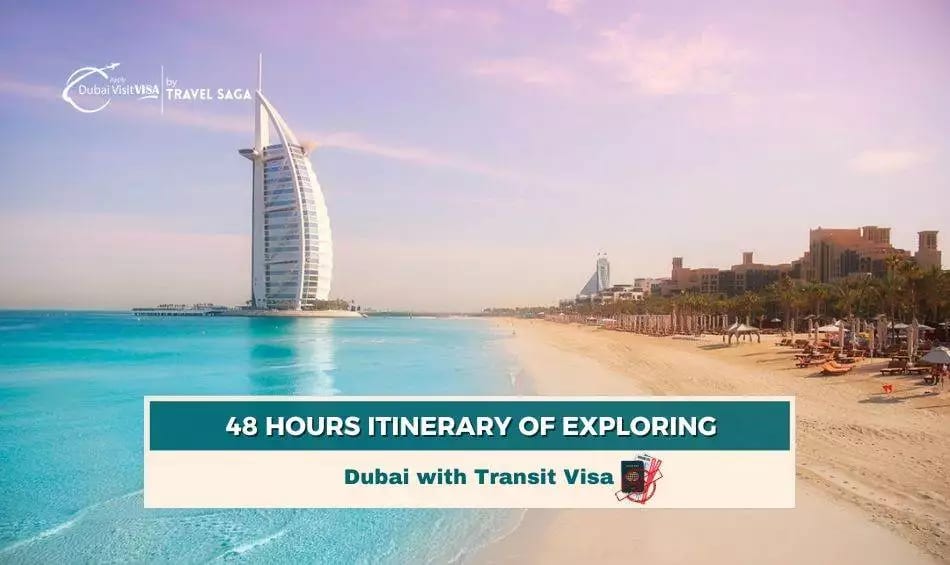 48 Hours Itinerary of Exploring Dubai featuring iconic attractions, luxury experiences, shopping, and unforgettable adventures