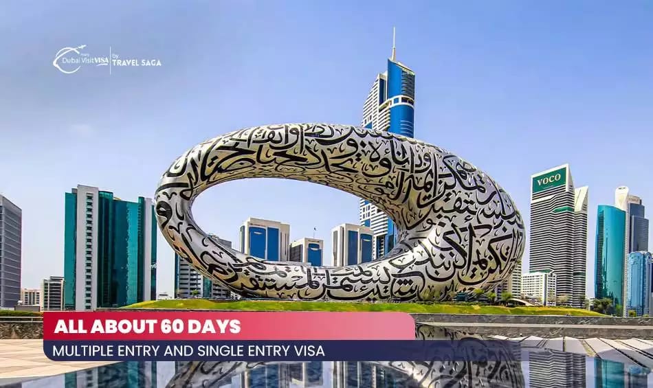 60 Days Multiple Entry and Single Entry Visa with flexible travel options and hassle-free visa approval for Dubai visitors